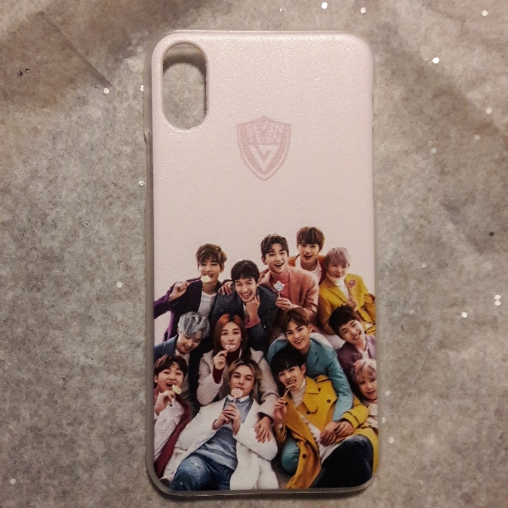 Kpop Seventeen iPhone X phone case